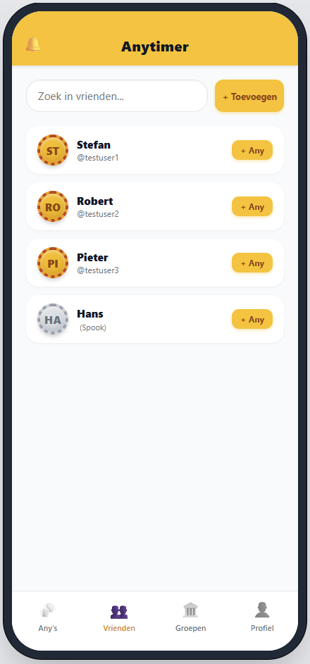 Friend Page